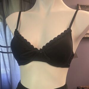 Shade & Shore Black Bikini Top